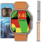 Smartwatch HW Ultra 3 Call 5G com Tela AMOLED 2.2 Câmera GPS 1GB BT Chamadas e Monitor de Saúde - Imagem 12