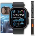 Smartwatch HW Ultra 3 Call 5G com Tela AMOLED 2.2 Câmera GPS 1GB BT Chamadas e Monitor de Saúde - Imagem 10