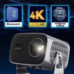 Projetor Portátil 4k A10 Plus (T15 Pro) 1280p Full Hd 10000lm Led - Imagem 6