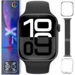 Smartwatch Watch X Serie 10 Tela Amoled Masculino Feminino Chatgpt Gps Lançamento 2024 - Imagem 10