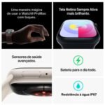 Smartwatch Watch X Serie 10 Tela Amoled Masculino Feminino Chatgpt Gps Lançamento 2024 - Imagem 7