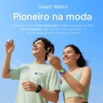 Smartwatch ZW01 com 2 Pulseiras Originais e Mais 1 Magnética - Imagem 9
