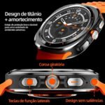 Smartwatch Microwear Watch Ultra 2 MA33 Relógio Inteligente com GPS Resposta de Mensagens e Design Premium 2025 - Imagem 3