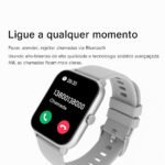 Smartwatch ZW01 com 2 Pulseiras Originais e Mais 1 Magnética - Imagem 6