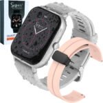 Smartwatch ZW01 com 2 Pulseiras Originais e Mais 1 Magnética - Imagem 18