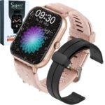 Smartwatch ZW01 com 2 Pulseiras Originais e Mais 1 Magnética - Imagem 21
