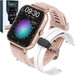 Smartwatch ZW01 com 2 Pulseiras Originais e Mais 1 Magnética - Imagem 23