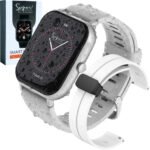 Smartwatch ZW01 com 2 Pulseiras Originais e Mais 1 Magnética - Imagem 16