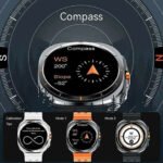 Smartwatch Microwear Watch Ultra 2 MA33 Relógio Inteligente com GPS Resposta de Mensagens e Design Premium 2025 - Imagem 6