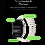 Smartwatch Ultra 4 Mini Pro Série 11 com Tela AMOLED 1.85 - Imagem 7