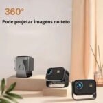 Projetor Portátil 4k A10 Plus (T15 Pro) 1280p Full Hd 10000lm Led - Imagem 7