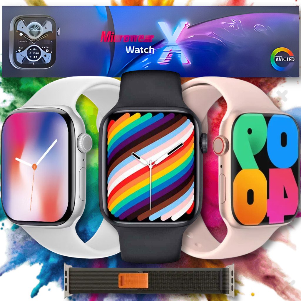 sg-11134201-825a0-mg5k4chmddl9a9 Smartwatch Watch X Serie 10 Tela Amoled Masculino Feminino Chatgpt Gps Lançamento 2024 - Imagem 1