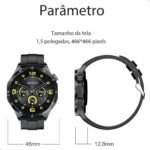 Smartwatch GT4 Max MA20S Microwear com NFC GPS e Tela AMOLED Relógio Inteligente Esportivo e Conectado - Imagem 7