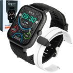 Smartwatch ZW01 com 2 Pulseiras Originais e Mais 1 Magnética - Imagem 12