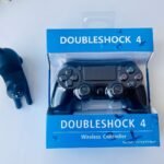 Controle Compatível Com Ps4 Sem fio joystick Com Cabo Carregável - Imagem 6
