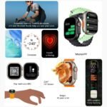 【Microwear】Relógio Smartwatch U5X Ultra 49mm Responde Whatsapp  À Prova D'água IP68 + Brindes - Imagem 5
