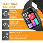 Smartwatch Watch S11 MiniPro 37mm x 42mm – 2 Pulseiras + Capa – Música, Clima, Monitor Cardíaco + NFC - Imagem 7