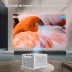 Mini Projetor Portátil M10 4K Full HD Android Wifi Bluetooth 200 Lumens Pronta Entrega - Imagem 7