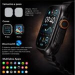 Smartwatch Ultra 5 Microwear Serie 11 Relogio U5 Resnponde Whatsapp Chat GPT Lançamento - Imagem 5