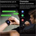 Relógio Smartwatch Haylou Watch 4 Gps Ip68 Esportivo Treino Prateado Lisa Branco Prateado - Imagem 8