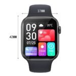 Smartwatch Watch S11 MiniPro 37mm x 42mm – 2 Pulseiras + Capa – Música, Clima, Monitor Cardíaco + NFC - Imagem 5