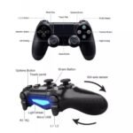 Controle Compatível Com Ps4 Sem fio joystick Com Cabo Carregável - Imagem 5