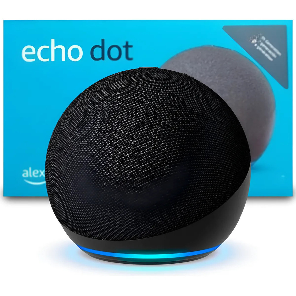 sg-11134201-82622-mloz1sn5a1oh8e Amazon Echo Dot 5ª Geração Smart Speaker Alexa Original Nota Fiscal Pronta Entrega SP - Imagem 1