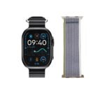 Smartwatch Microwear Ultra 5 Pro 49mm 2 Pulseiras Series 11 IP68 Aprova d'agua Responde Chatgpt GPS - Imagem 9