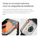 Smartwatch Ultra 3 Pro Microwear Tela AMOLED 45mm ChatGPT Original Faz Chamada - Imagem 3