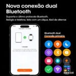 Smartwatch Microwear Ultra 5 Pro 49mm 2 Pulseiras Series 11 IP68 Aprova d'agua Responde Chatgpt GPS - Imagem 4