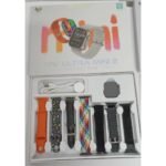 Smartwatch HW Ultra Mini 2 41mm Kit 7 Pulseiras + Case NFC Original - Imagem 3