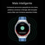 Smartwatch MA32 GT5 Pro Redondo Tela AMOLED 1.43 Série 10 Original - Imagem 7