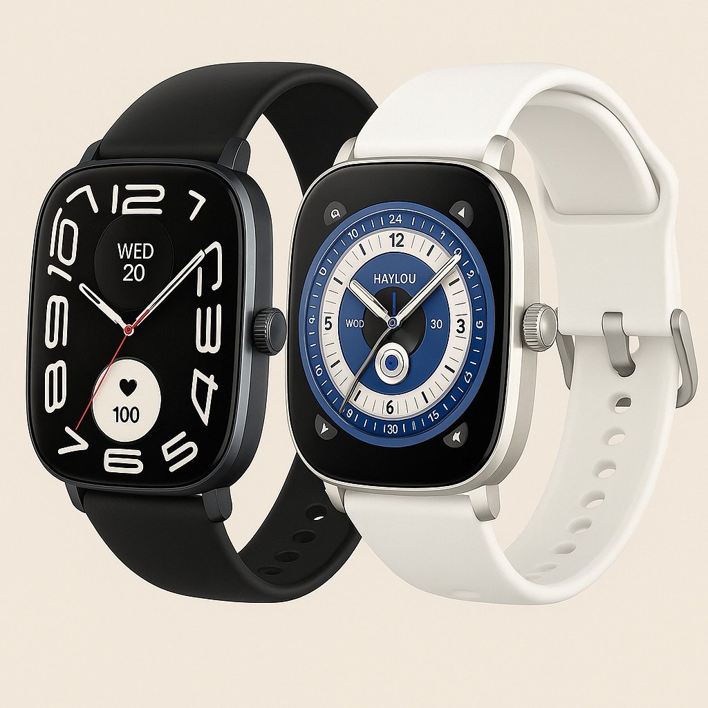 sg-11134201-8262e-mjbrdxinng1s56 Relógio Smart Watch Haylou RS5 LS19 com Bluetooth + Pulseira - Imagem 1