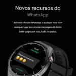 Smartwatch MA32 GT5 Pro Redondo Tela AMOLED 1.43 Série 10 Original - Imagem 4