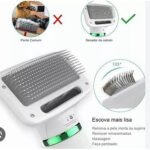 Escova Secadora para Pets – Seca Rápido e Remove Pelos de Cães e Gatos - Imagem 2