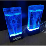 Expositor De Relógio À Prova D'água Aquário Efeito Bolhas Para Vitrine Luxo - Imagem 5