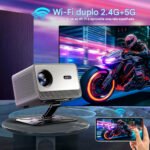 Mini Projetor Portátil M10 4K Full HD Android Wifi Bluetooth 200 Lumens Pronta Entrega - Imagem 5