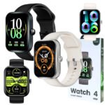 Relógio Smartwatch Haylou Watch 4 Gps Ip68 Esportivo Treino Prateado Lisa Branco Prateado