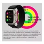 Smartwatch HW Ultra Mini 2 41mm Kit 7 Pulseiras + Case NFC Original - Imagem 6
