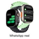 【Microwear】Relógio Smartwatch U5X Ultra 49mm Responde Whatsapp  À Prova D'água IP68 + Brindes - Imagem 3