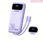 Power Bank A'Gold - Capacidade 20000mAh, Duas Portas USB | BTE-38 - Ideal para Celulares e Tablets BTE-38 [Original] - Imagem 11