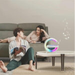 G Speaker Luminária com Relógio e Carregador Indução - Imagem 6